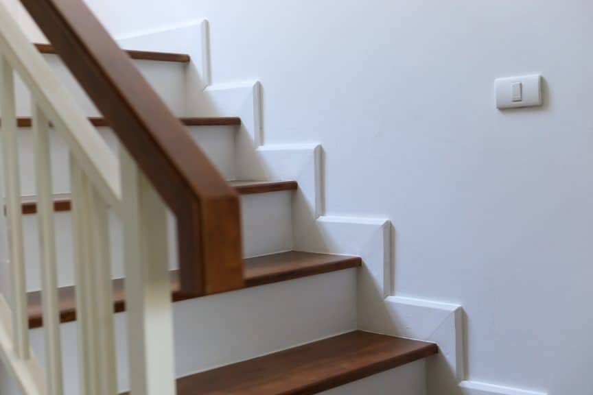 Baseboard Around Stairs