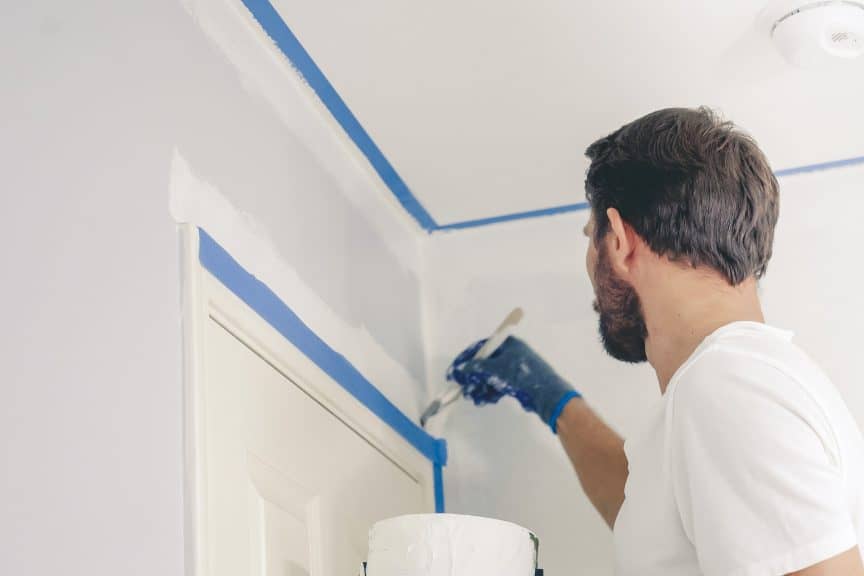 Painting Crown Molding