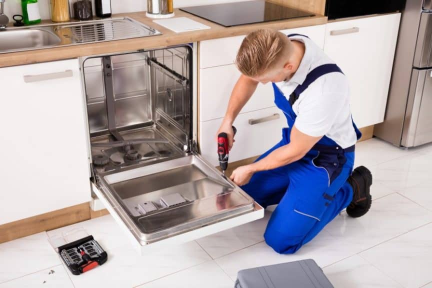 How to install a dishwasher safely