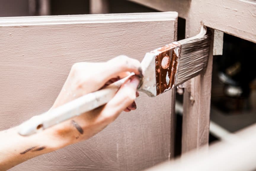 Painting Inside of Cabinets