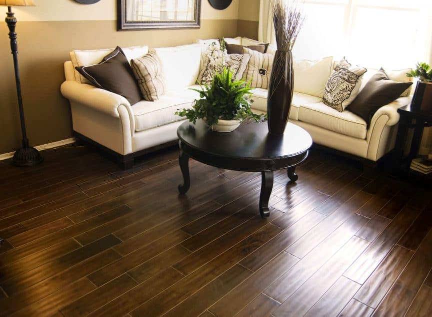 Wood Floor Living Room