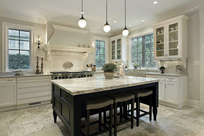 Are Kitchen Islands The Same Height As, What Is Best Height For Kitchen Island