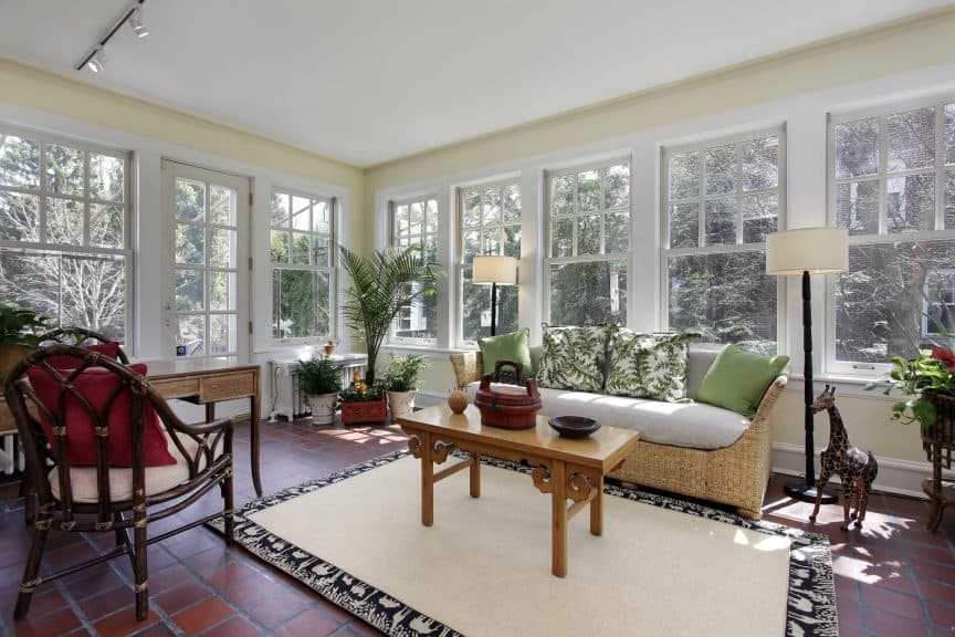 Sunroom with Plants