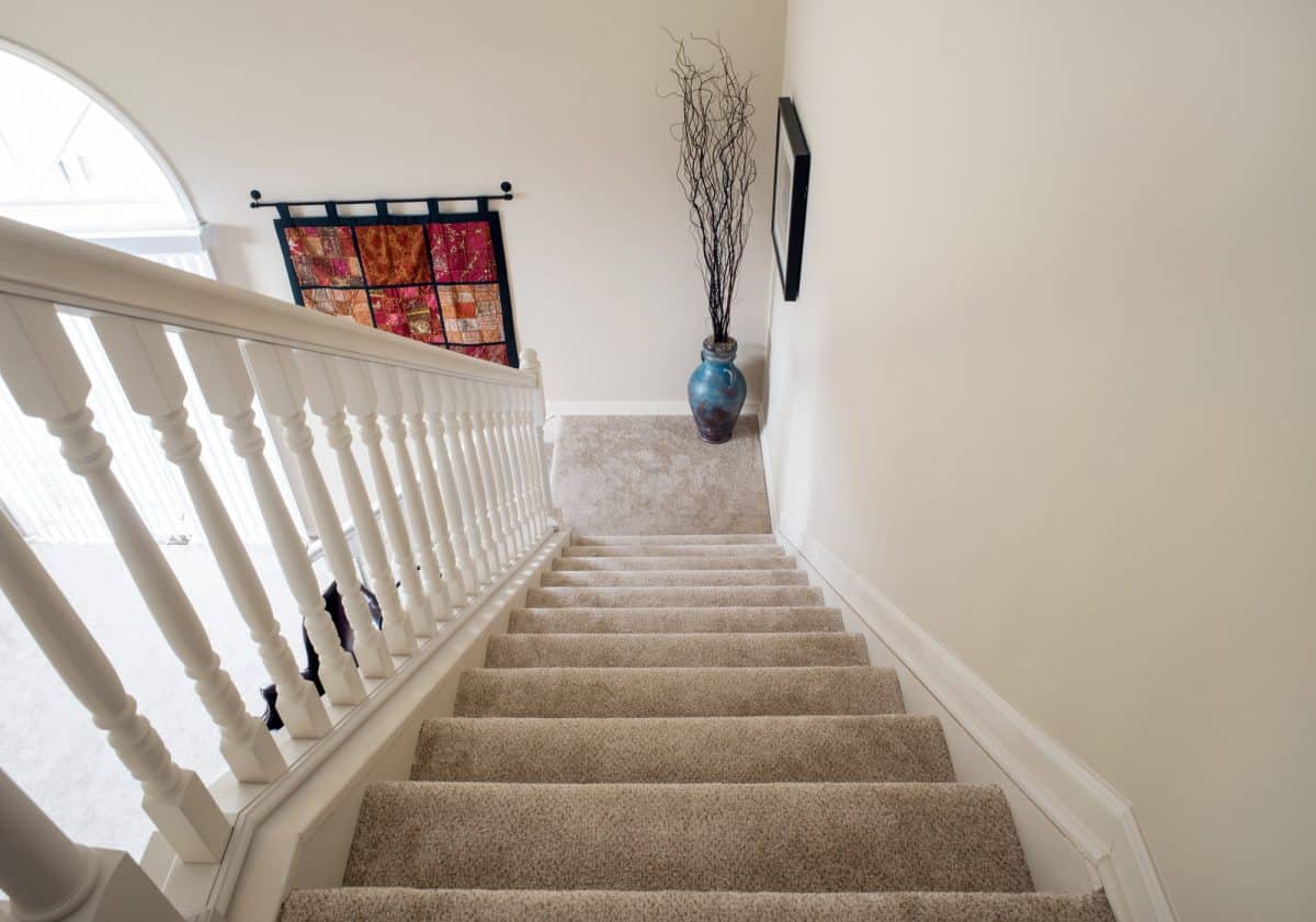 How To Keep Carpeted Stairs Clean (8 Tips) Interiors Place