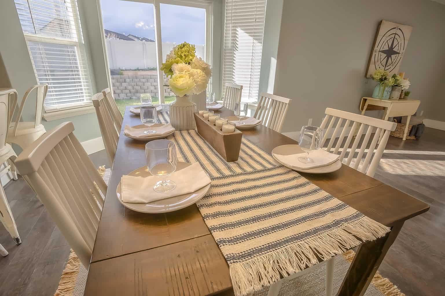 How To Fold a Table Runner That's Too Long