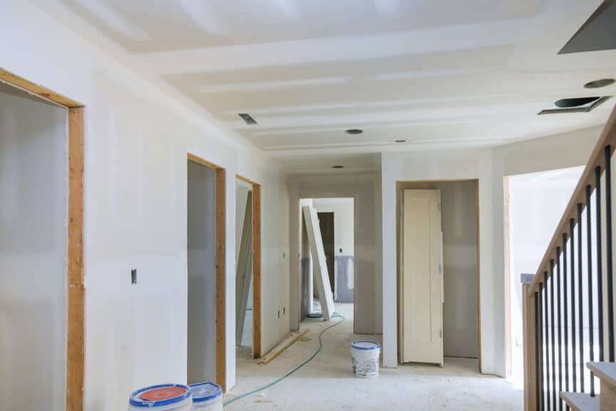 Interior Drywall Construction